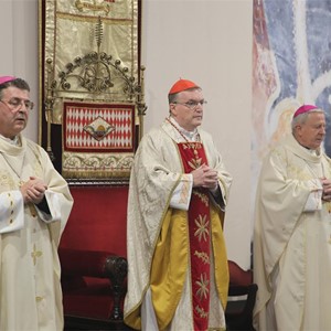 Kardinal Bozanić predvodio misu zahvalnicu u Bogoslužnom prostoru bl. Alojzija Stepinca 